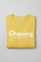 Chasing Sunshine – Oversized Yellow T-Shirt