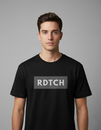RDTCH Black Logo T-Shirt – Unisex Regular Fit T-shirts